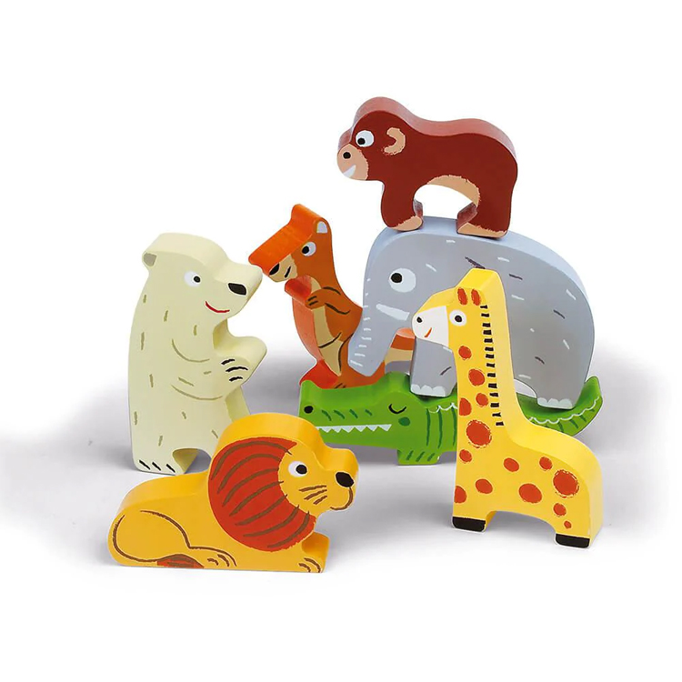 Educational Wooden Animal Puzzles Toy for Toddlers