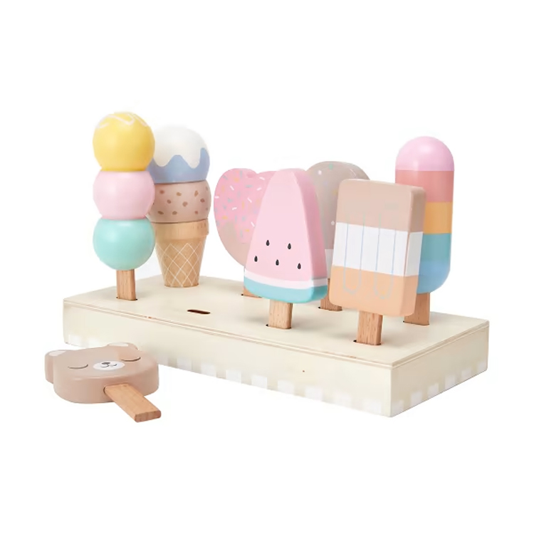 Wooden Ice Cream Toy Set