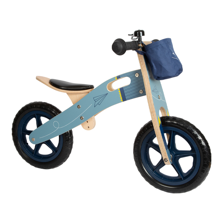 Boys Wooden balance bike